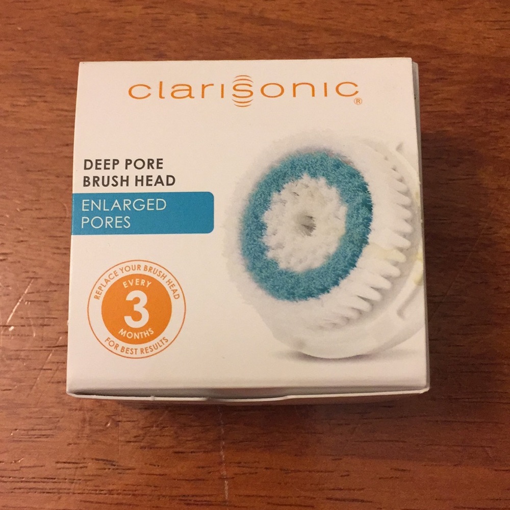 New Clarisonic brush head